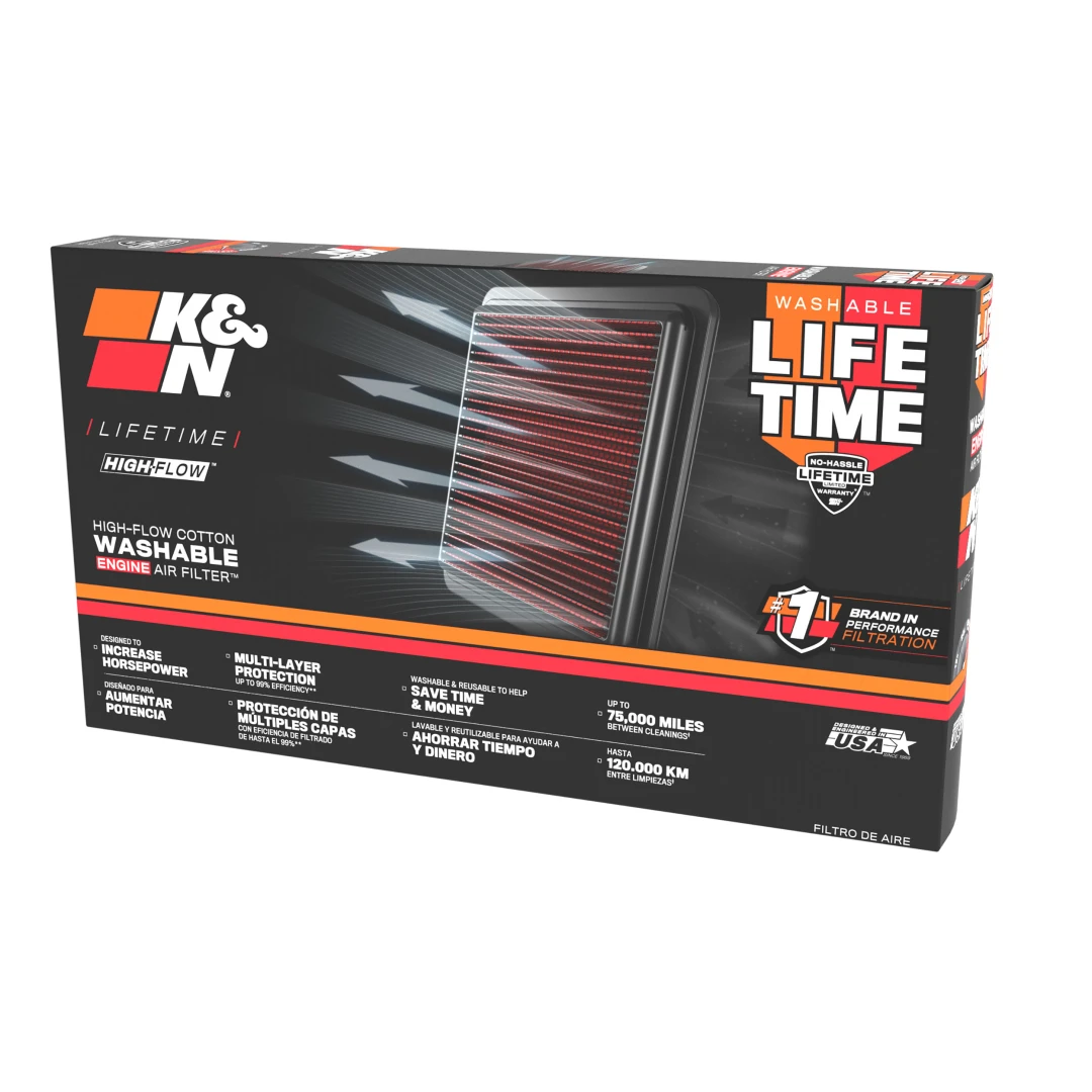 K&N 33-5084 - 33 Series Panel Air Filter