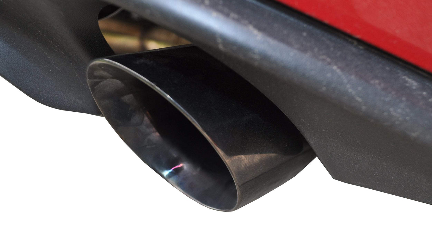 Corsa 14834 - Sport 3" Cat-Back with 4" Single Tips - 2014-2018 VW Golf GTI Mk7 2.0T