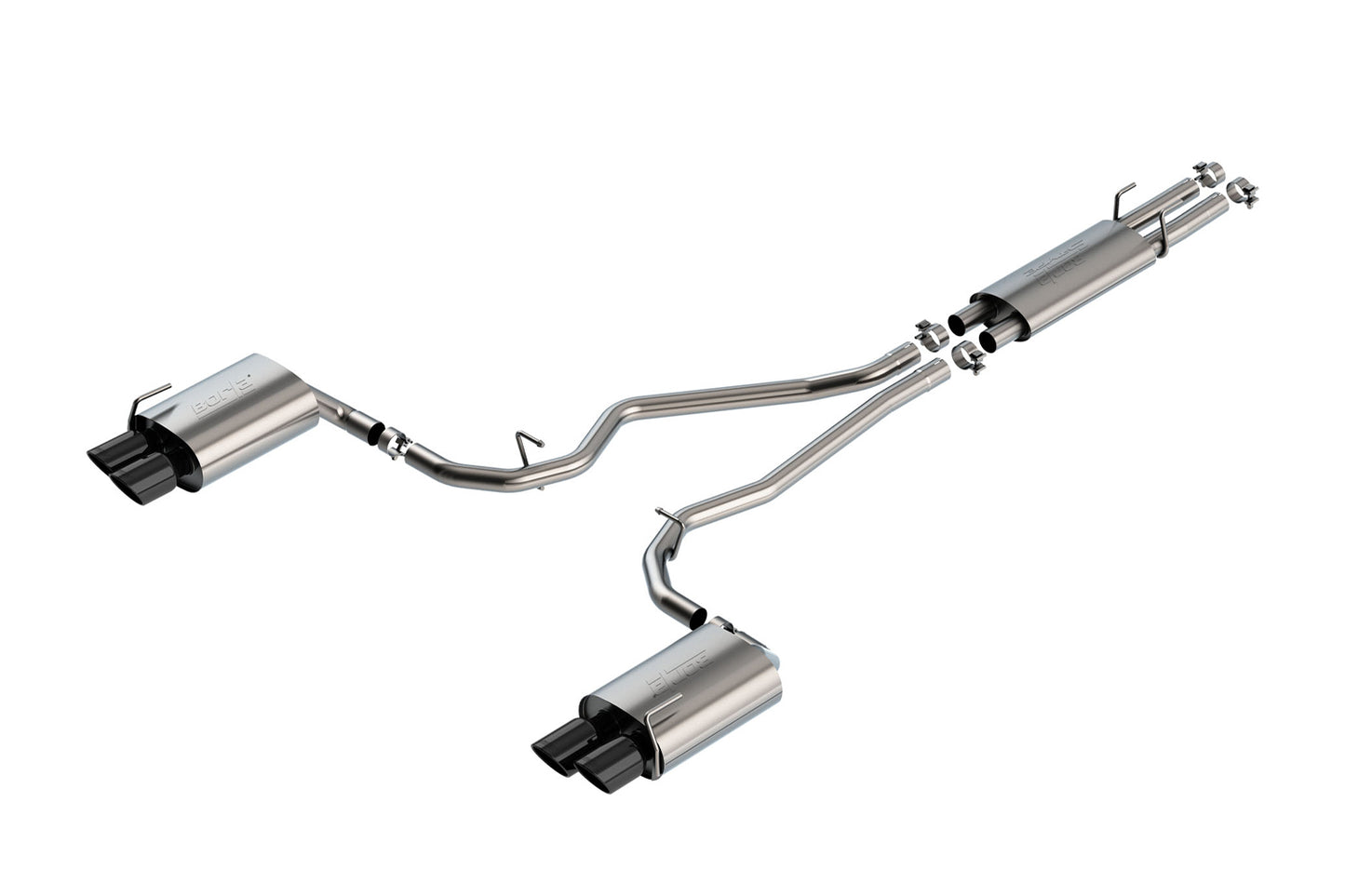 Borla - S-Type 2.25" Cat-Back Exhaust - 2020+ Explorer ST