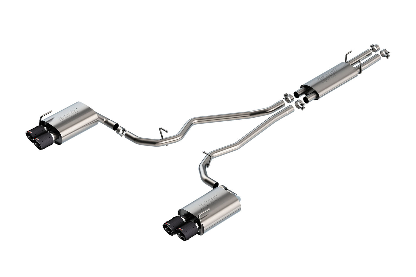 Borla - S-Type 2.25" Cat-Back Exhaust - 2020+ Explorer ST