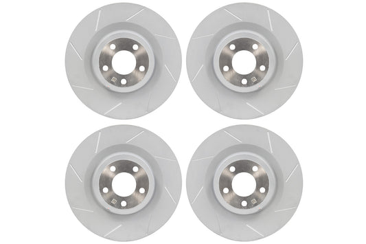 Steeda - Slotted Front & Rear Rotor Set - 2020+ Explorer ST