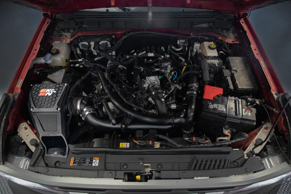 K&N 30-2619 - DRYFLOW Cold Air Intake System - 2.7L EcoBoost