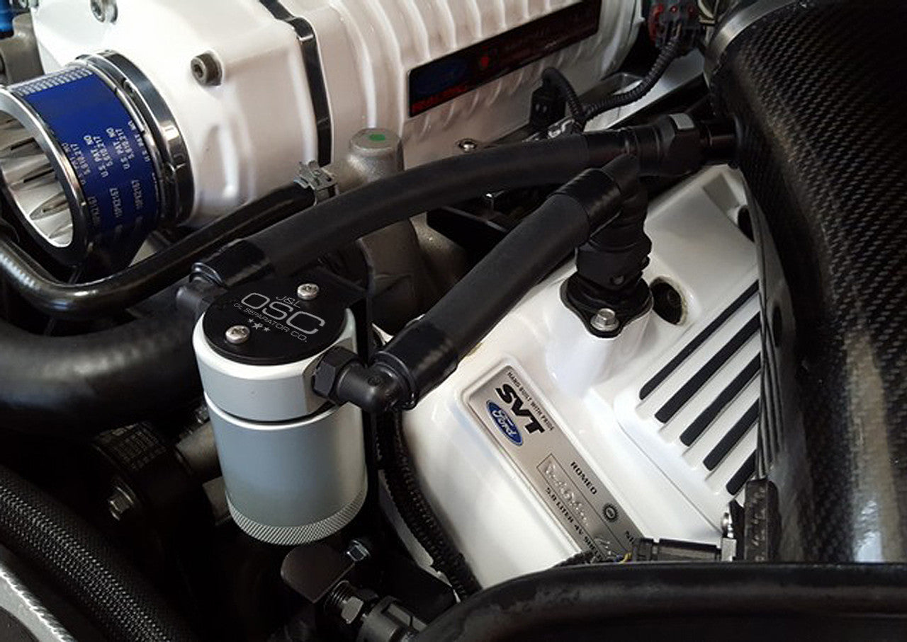 J&L - Oil Separator 3.0 Driver Side - 2007-2014 Mustang GT500