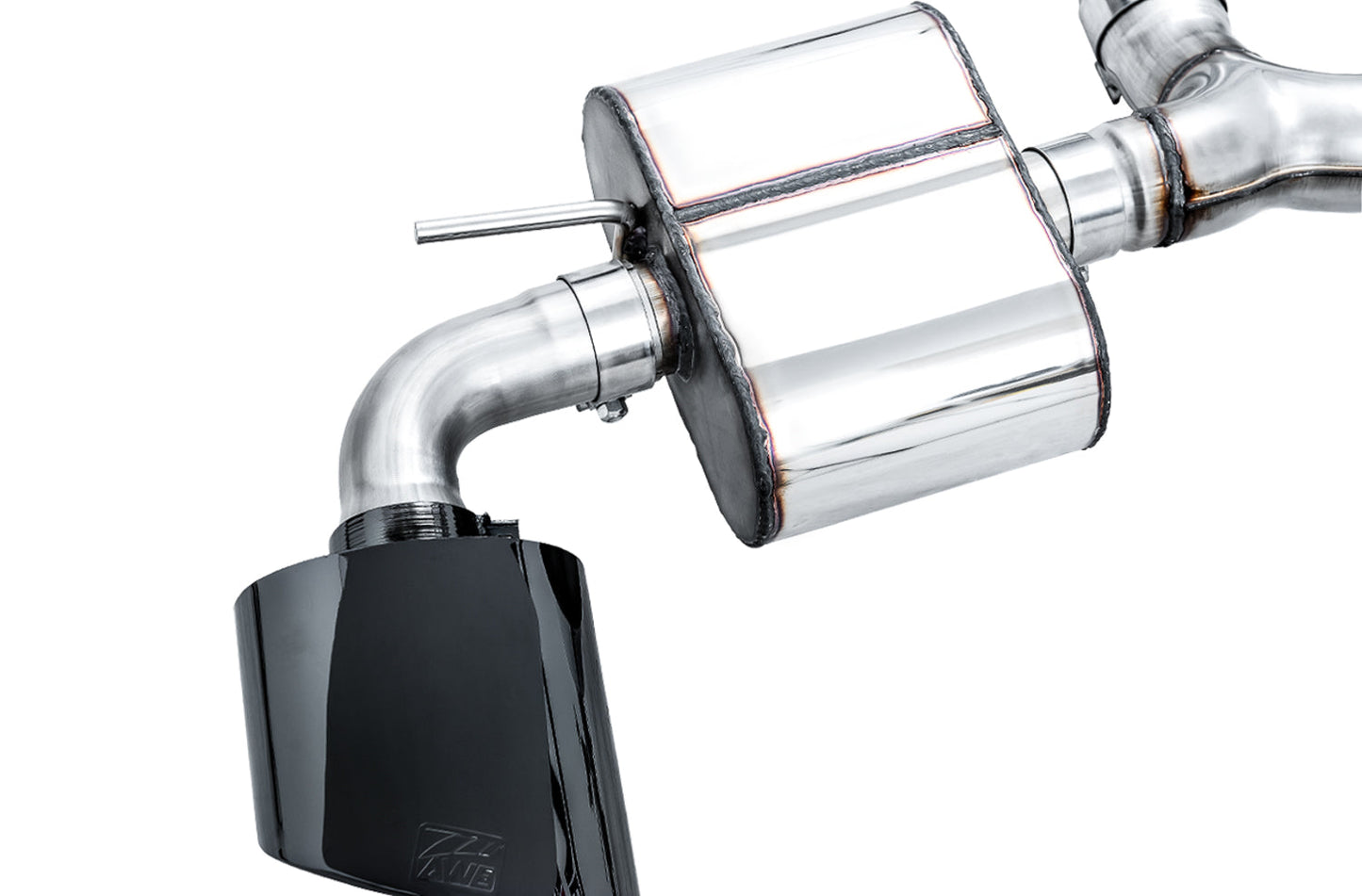 AWE - SwitchPath Exhaust Diamond Black RS-style Tips - 2017-2020 Audi 8V RS3