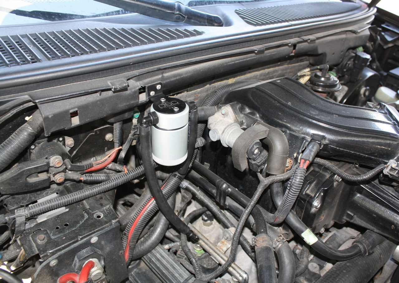 J&L - Oil Separator 3.0 Passenger Side - 1999-2004 F-150 Lightning/Harley-Davidson