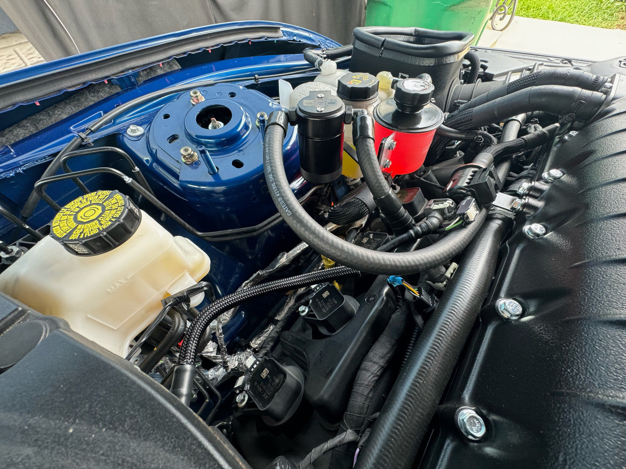 J&L - Oil Separator 3.0 CCV Side - 2024 Mustang GT 5.0 with Whipple Supercharger