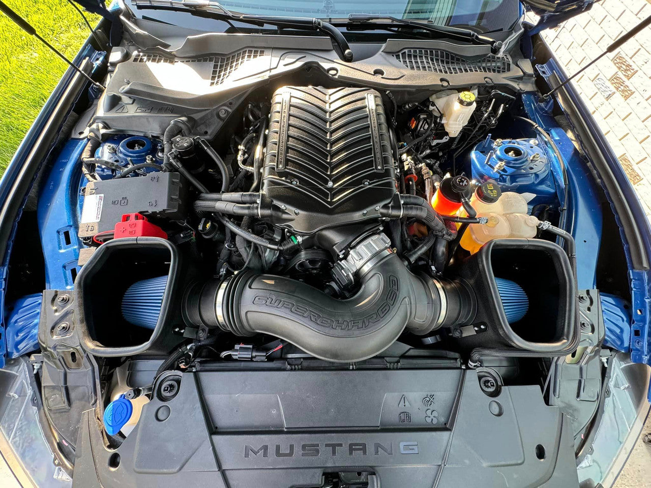 J&L - Oil Separator 3.0 PCV Side - 2024 Mustang GT 5.0 with Whipple Supercharger