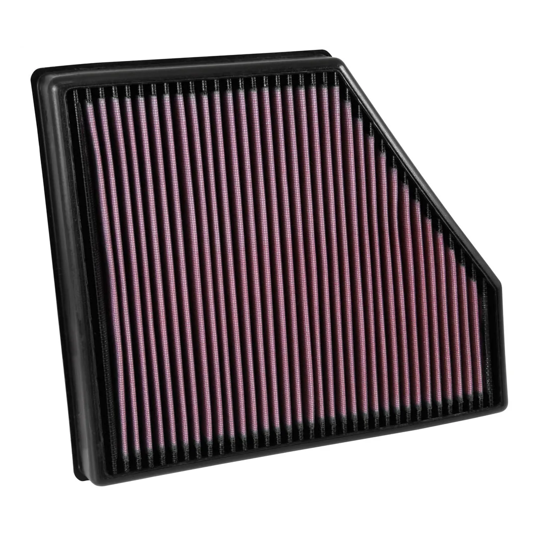 K&N 33-5047 - 33 Series Air Filter Panel (11.875" L x 10.25" W x 1.625" H)