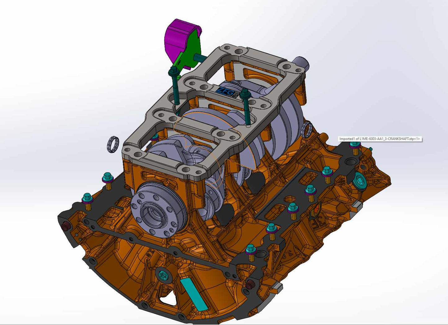 Main Support Girdle 3.0l Explorer