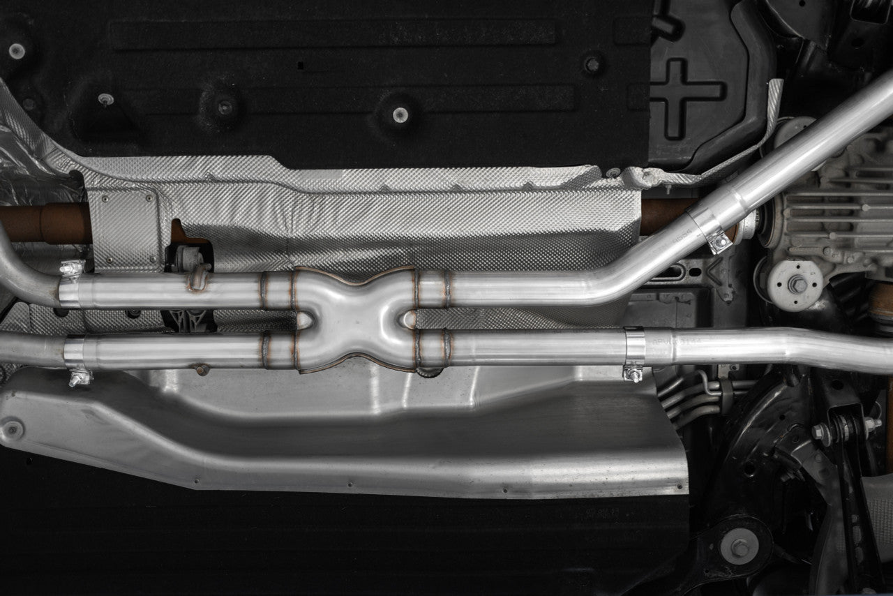 MBRP - 2.5" Cat-Back Exhaust (Carbon Fiber Tips) - 2020+ Explorer ST