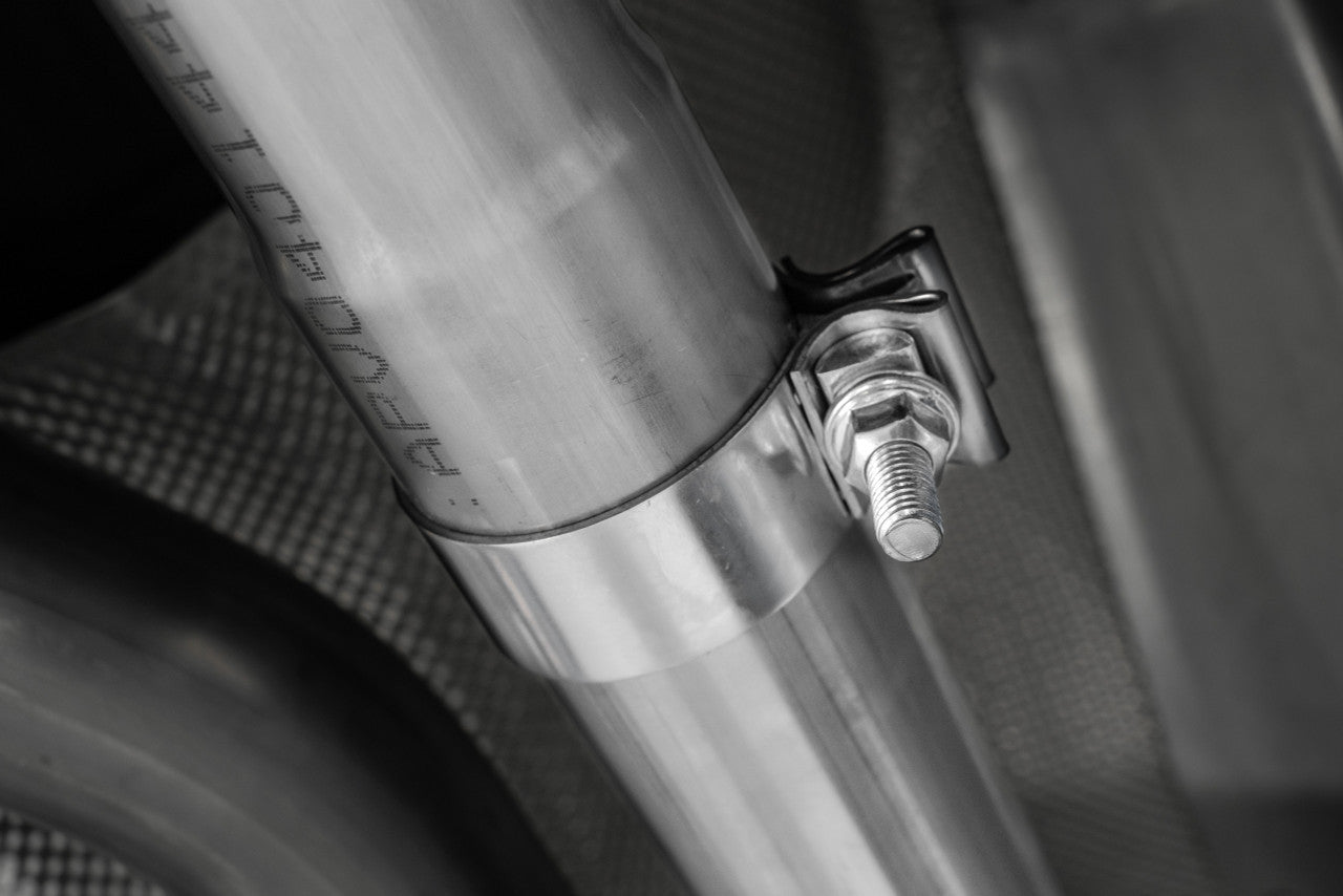 MBRP - 2.5" Cat-Back Exhaust (Carbon Fiber Tips) - 2020+ Explorer ST