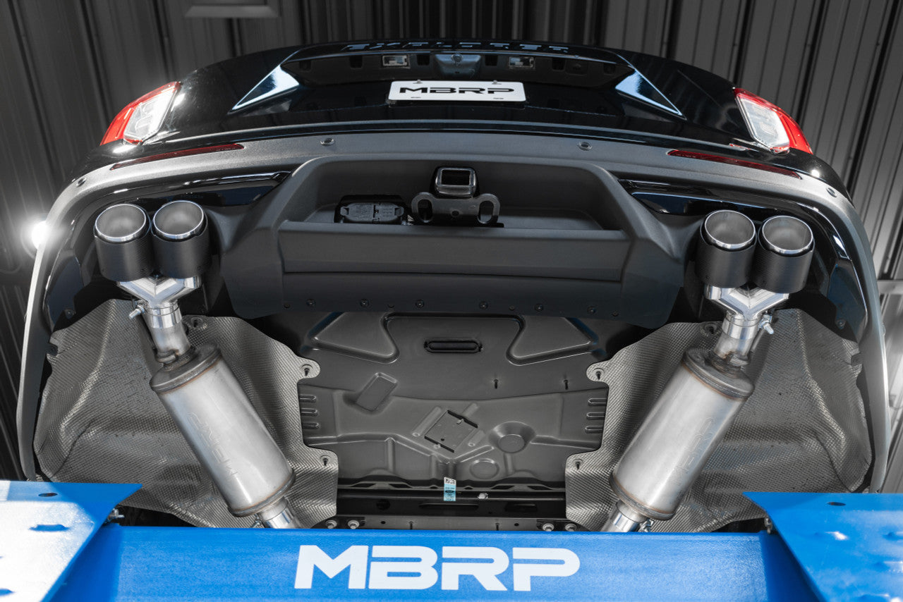 MBRP - 2.5" Cat-Back Exhaust (Carbon Fiber Tips) - 2020+ Explorer ST