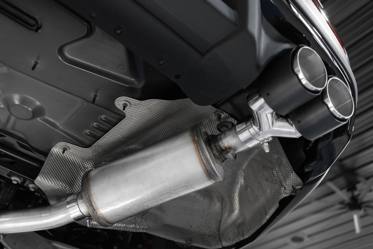 MBRP - 2.5" Cat-Back Exhaust (Carbon Fiber Tips) - 2020+ Explorer ST
