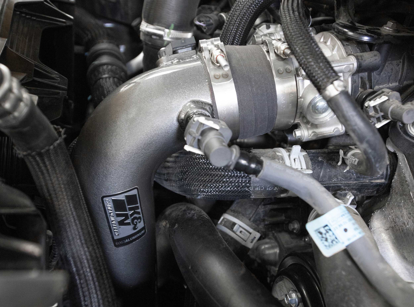 K&N 77-1001KC - Aluminum Charge Pipe Kit