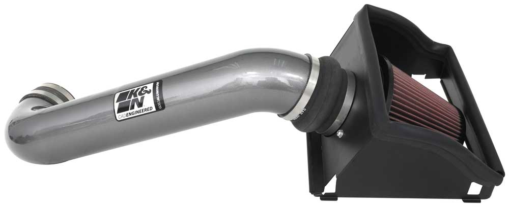 K&N 77-2616KC - 77 Series High-Flow Performance Cold Air Intake Kit - 2021-2025 Ford F-150 5.0L V8