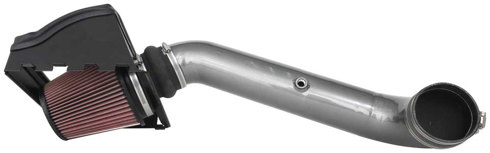K&N 77-2616KC - 77 Series High-Flow Performance Cold Air Intake Kit - 2021-2025 Ford F-150 5.0L V8