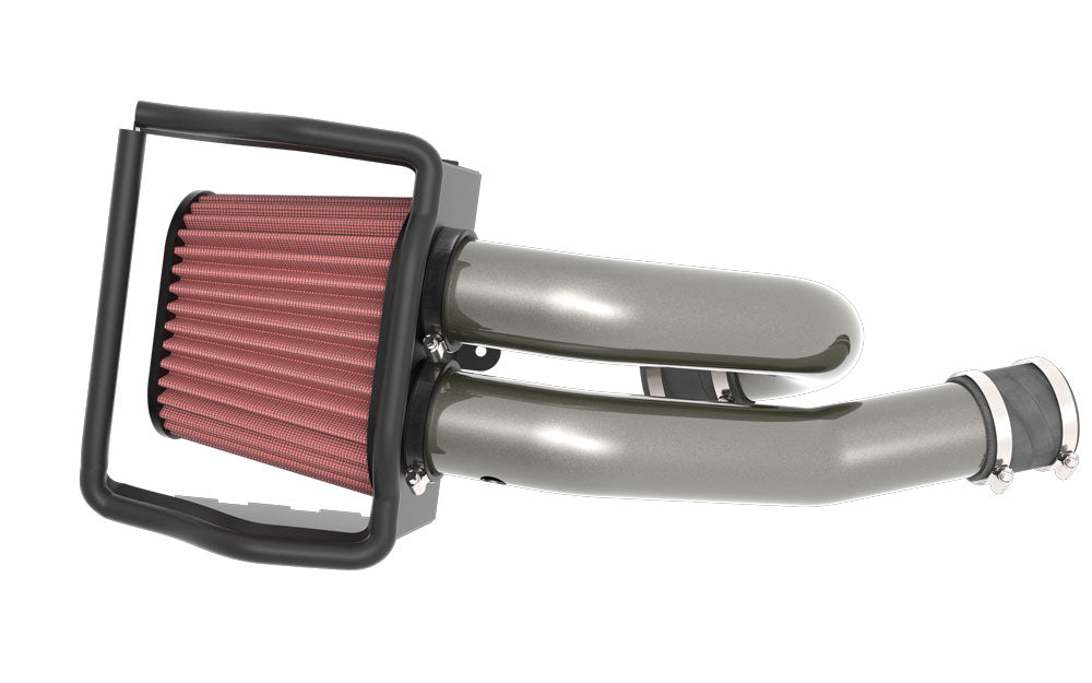K&N 77-2617KC - 77 Series High-Flow Performance Cold Air Intake System - 2015-2025 Ford F-150 2.7L/3.5L EcoBoost