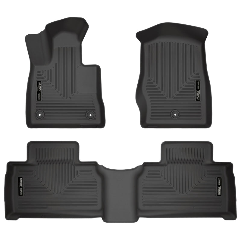 Husky Liners - WeatherBeater Front and Second Row Floor Mats - 2020+ Explorer