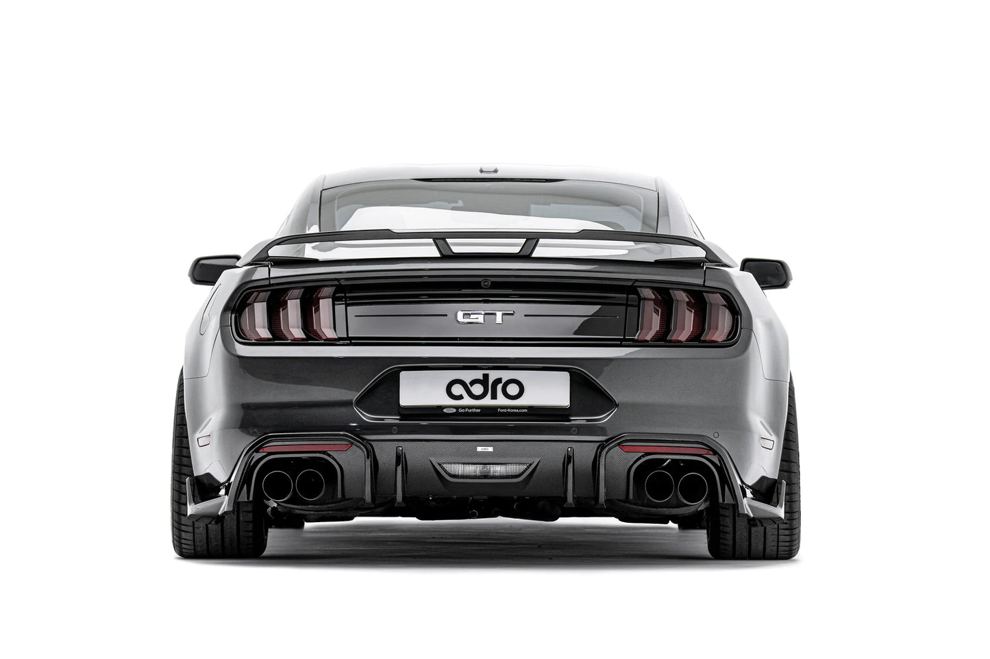 adro - Carbon Fiber Rear Diffuser - 2018-2023 Mustang