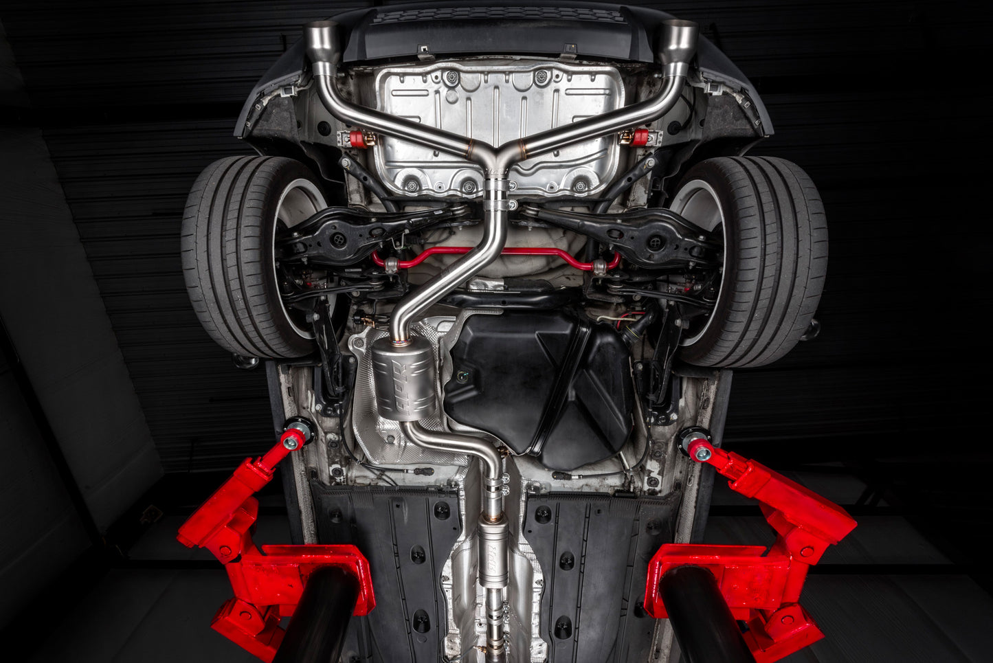 APR CBK0007 - Catback Exhaust System (w/ Front Muffler) - GTI (MK7.5)