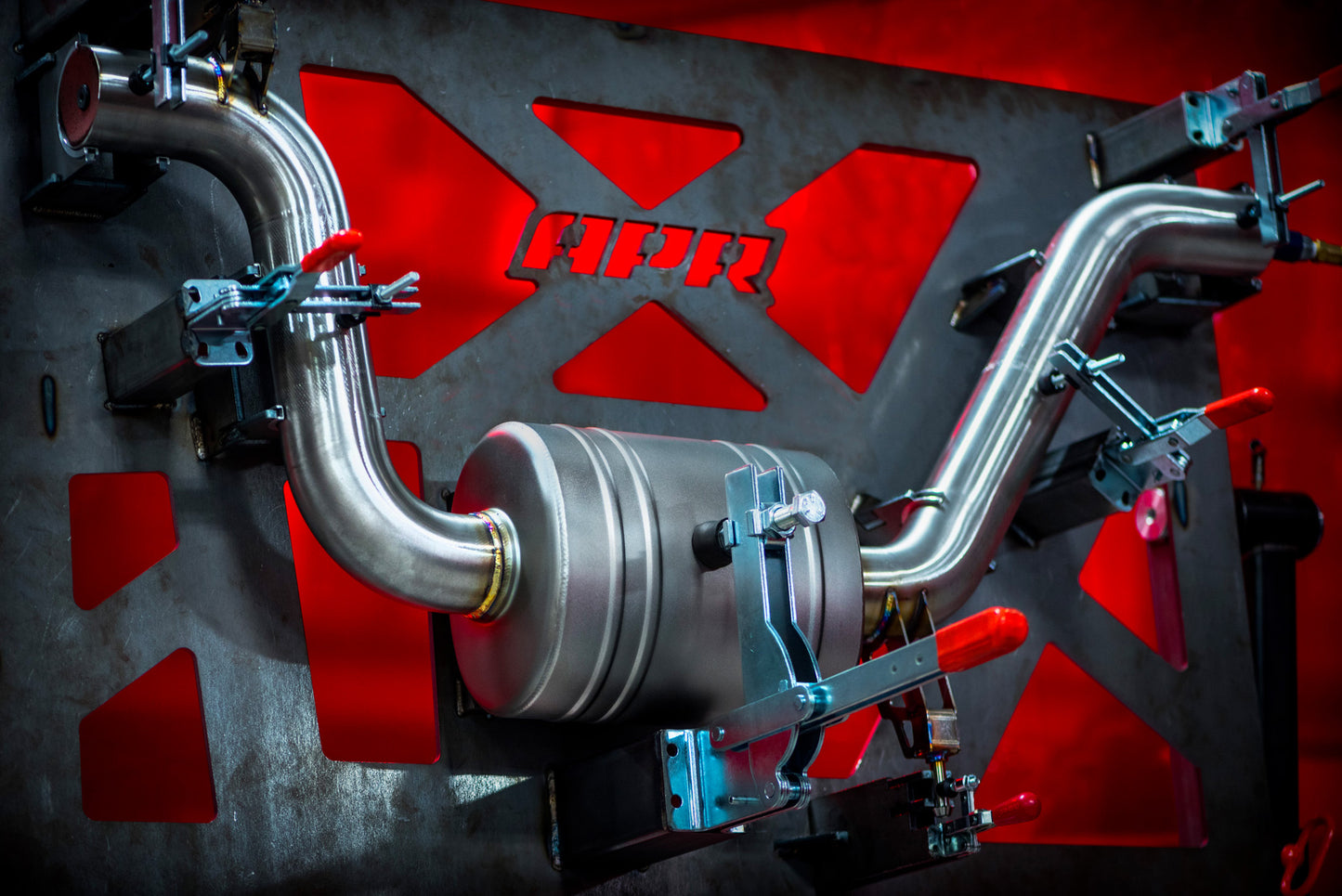 APR CBK0007 - Catback Exhaust System (w/ Front Muffler) - GTI (MK7.5)
