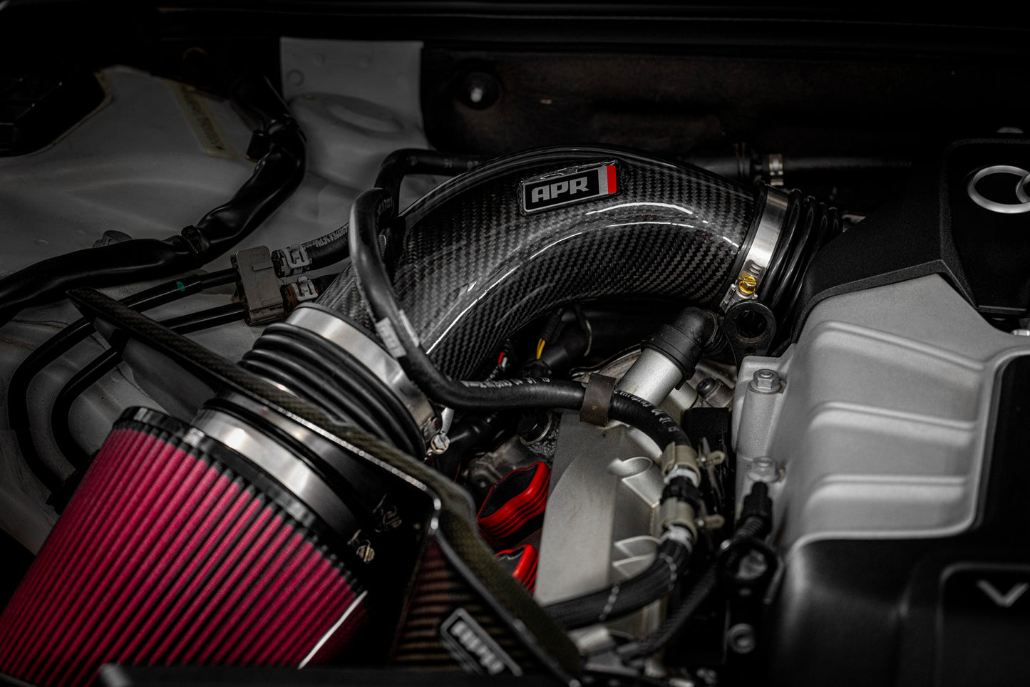 APR CI100037-A - Carbon Fiber Intake - B8 3.0T Throttle Inlet Pipe