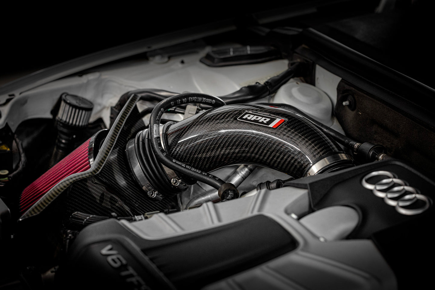 APR CI100037-A - Carbon Fiber Intake - B8 3.0T Throttle Inlet Pipe