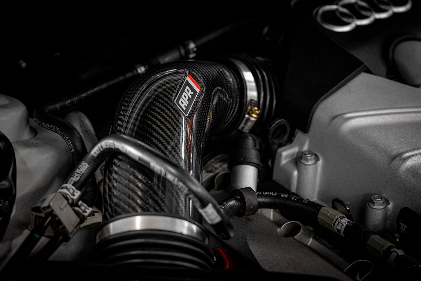 APR CI100037-A - Carbon Fiber Intake - B8 3.0T Throttle Inlet Pipe