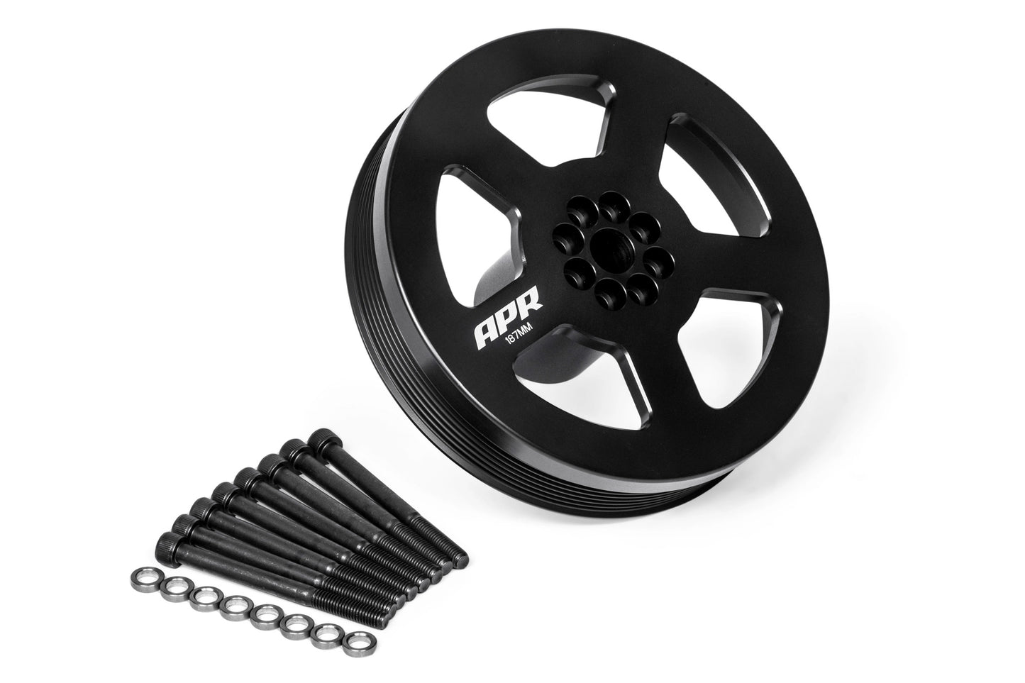 APR MS100185 - 3.0 TFSI Supercharger Drive and Crank Pulley with Belt (Bolt on)