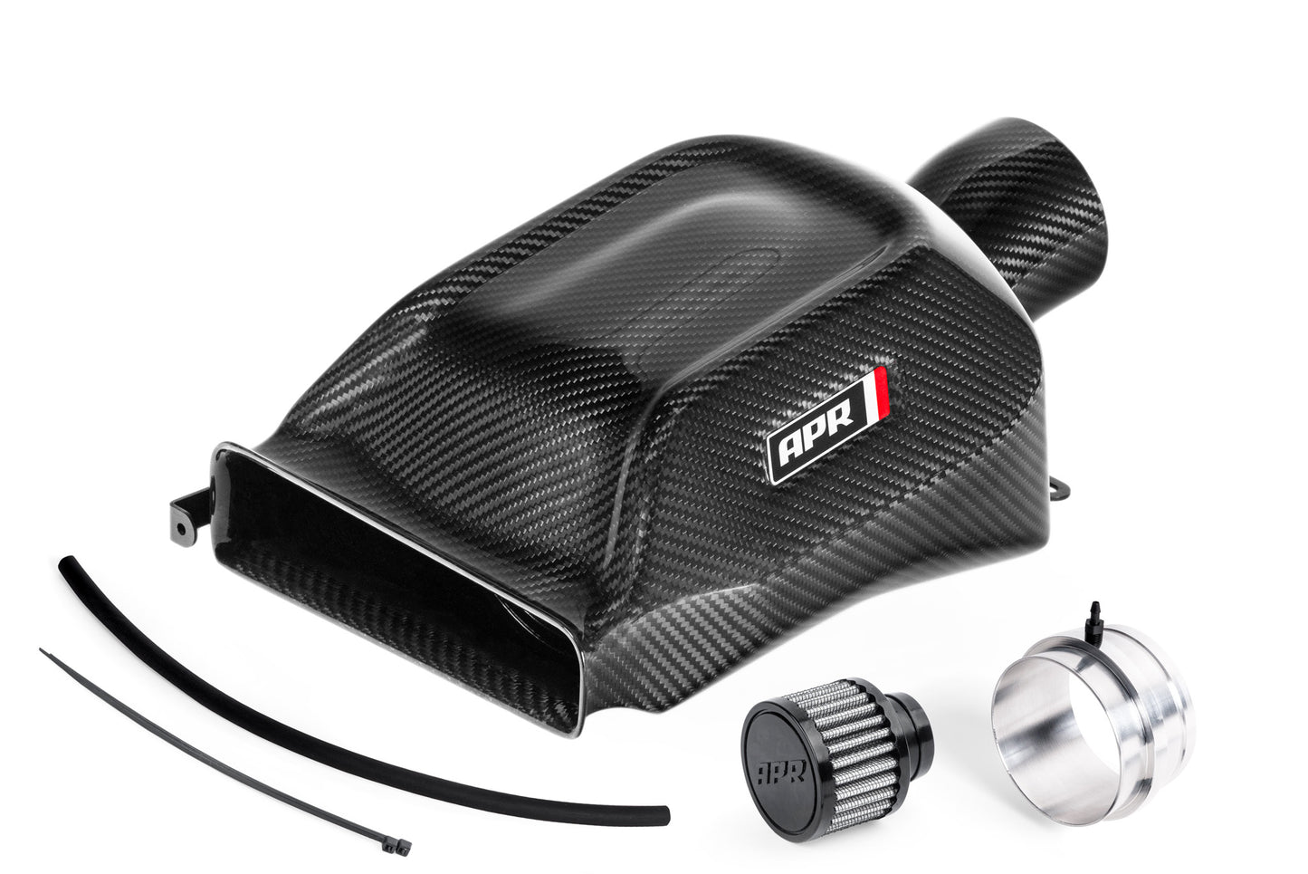 APR VKAPRCI3520E20A - Carbon Fiber Intake System - Front Airbox with Gen 3 Adapter and SAI Filter - 1.8T/2.0T EA888 PQ35 PLATFORM