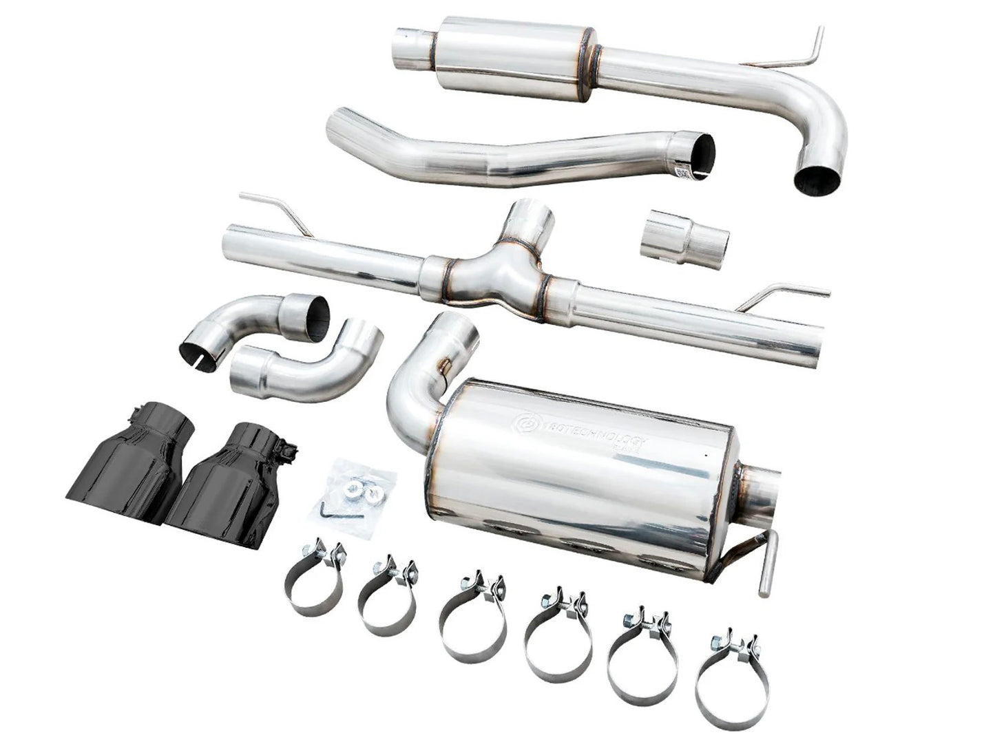 AWE - Touring Edition Cat-Back Exhaust System - Diamond Black Tips