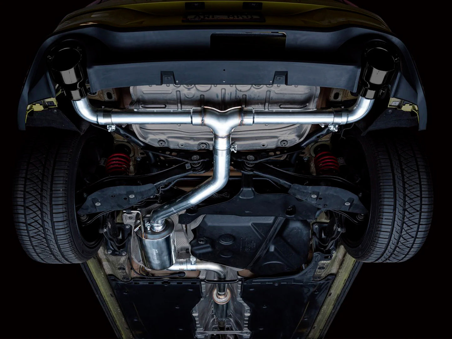 AWE - Touring Edition Cat-Back Exhaust System - Diamond Black Tips