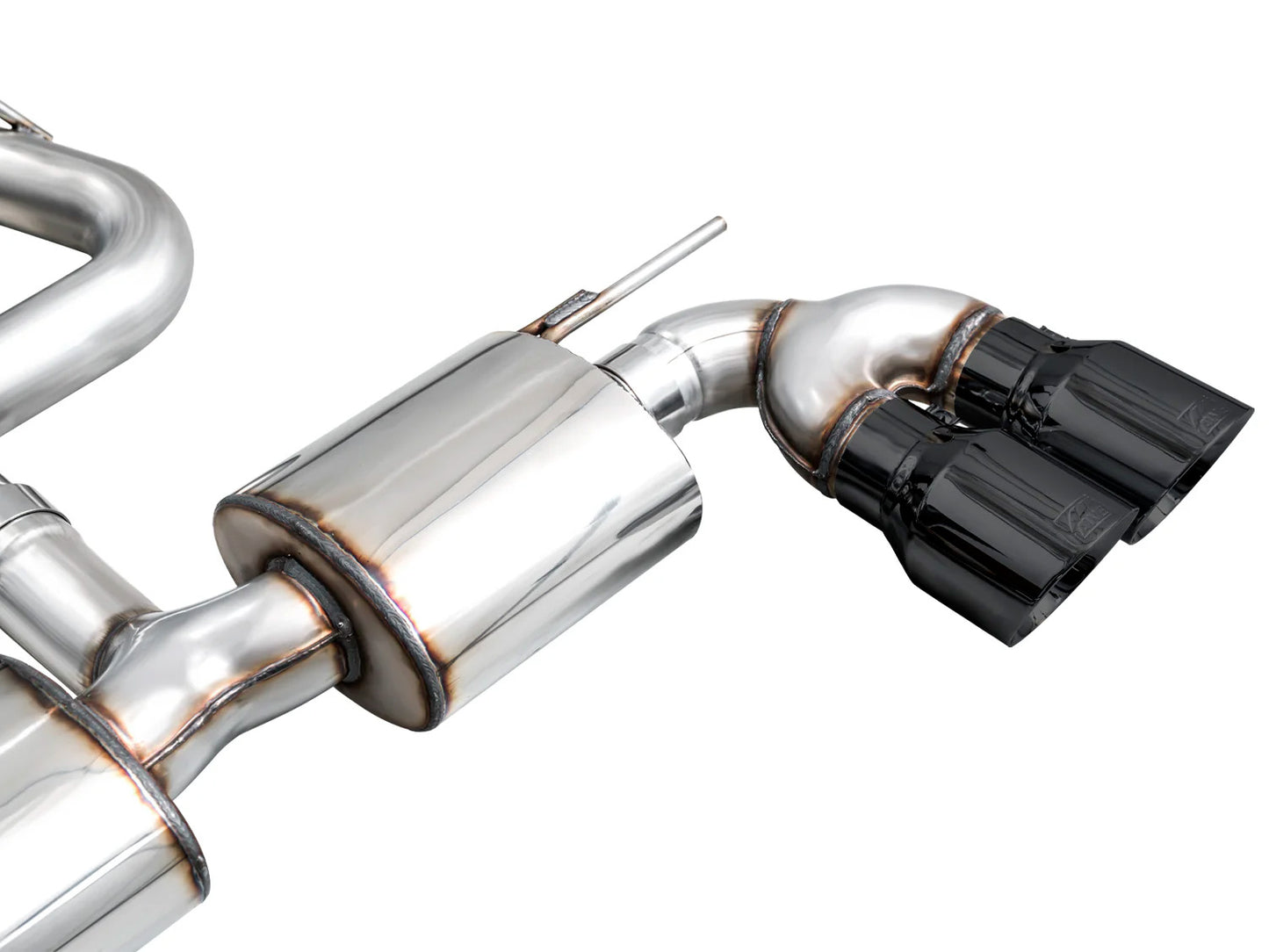 AWE - Touring Edition Cat-Back Exhaust System - Diamond Black Tips