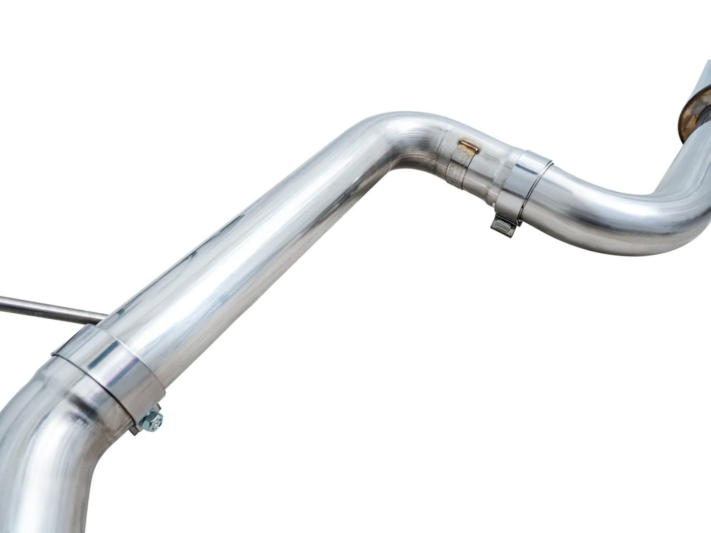 AWE - Track Edition Cat-Back Exhaust System - Chrome Silver Tips