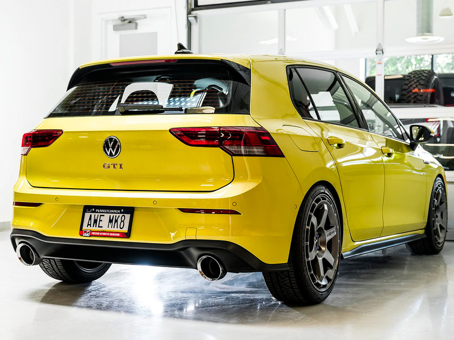 AWE - Track Edition Cat-Back Exhaust System - Chrome Silver Tips