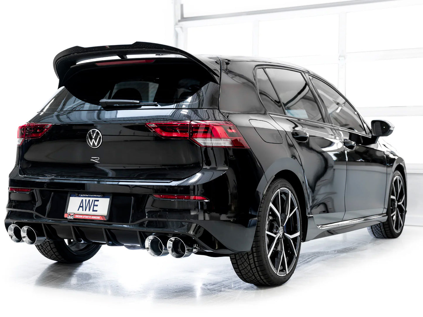 AWE - Track Edition Cat-Back Exhaust System - Chrome Silver Tips
