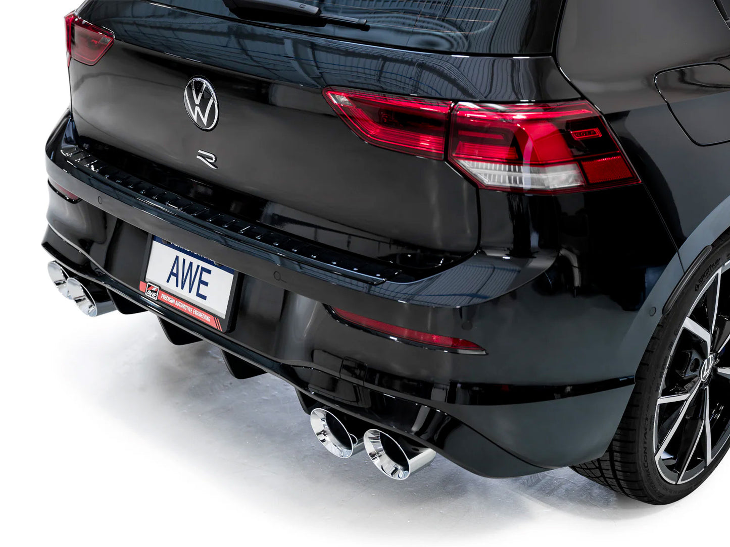 AWE - Track Edition Cat-Back Exhaust System - Chrome Silver Tips