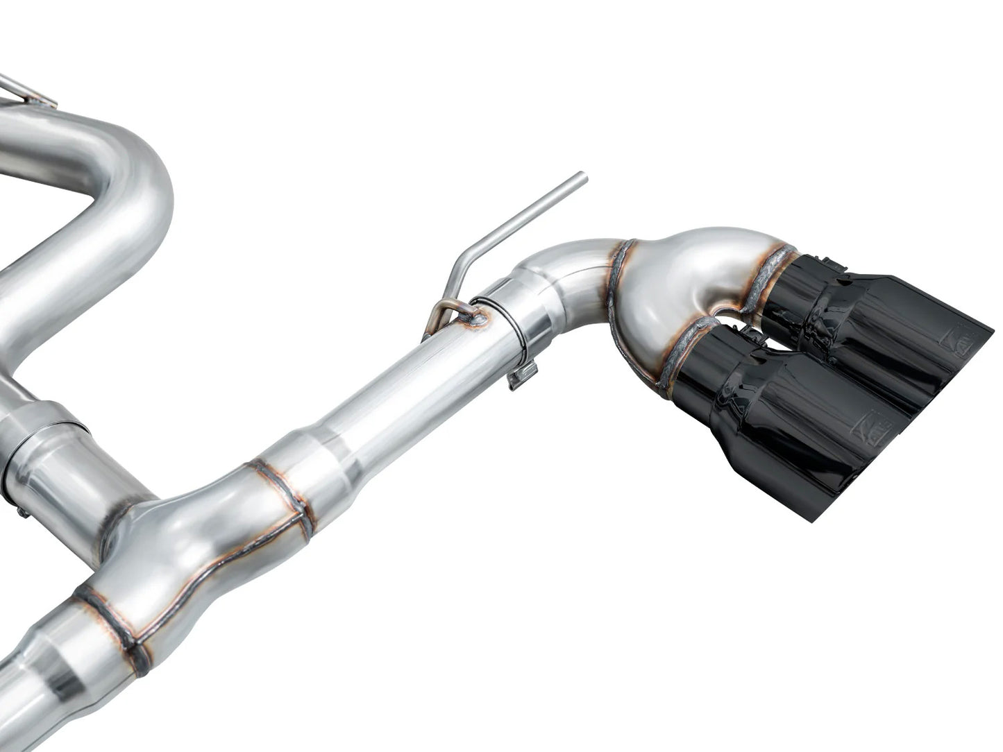 AWE - Track Edition Cat-Back Exhaust System - Diamond Black Tips