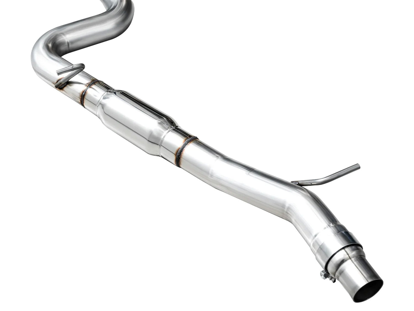 AWE - Track Edition Cat-Back Exhaust System - Diamond Black Tips