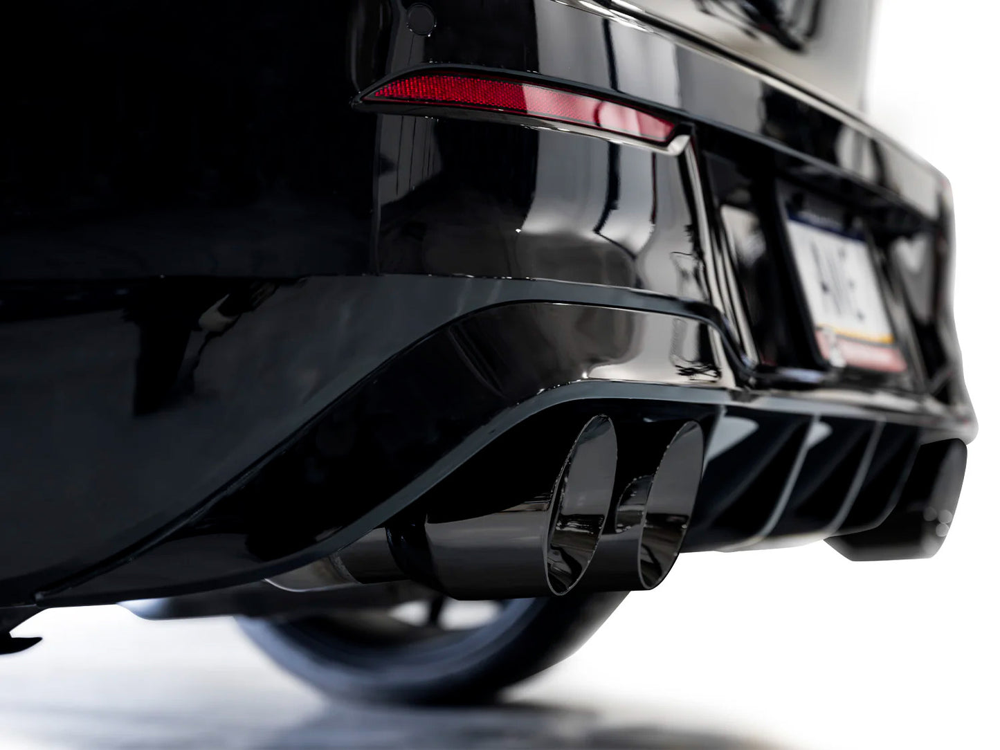 AWE - Track Edition Cat-Back Exhaust System - Diamond Black Tips