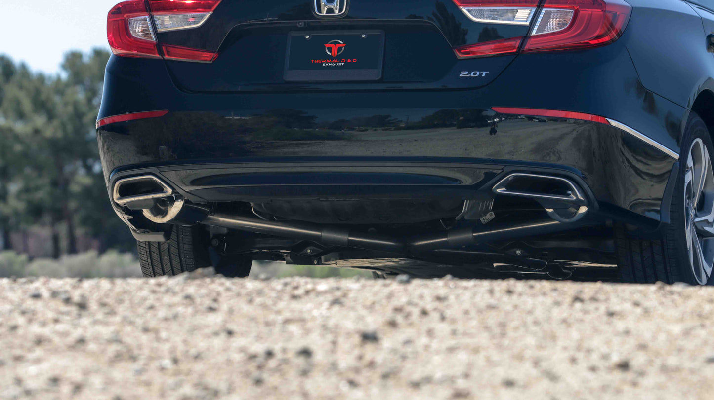 Thermal R&D - Frontpipe Back Exhaust - 2018 - 2022 Honda Accord 2.0T Sport