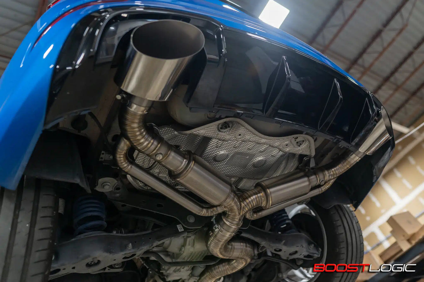 Boost Logic - RS3 Titanium Exhaust w/ Valves - Audi RS3 8V 2015+