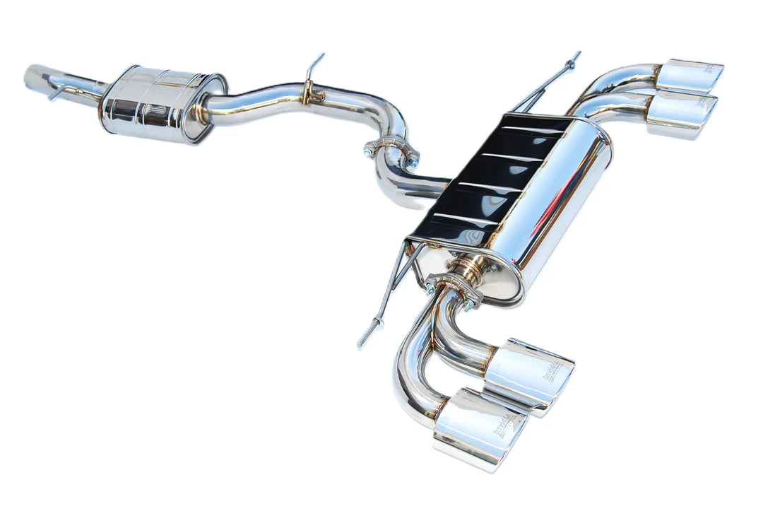 Invidia - Q300 Series Cat-Back Exhaust System - Quad Oval S.S. Tips