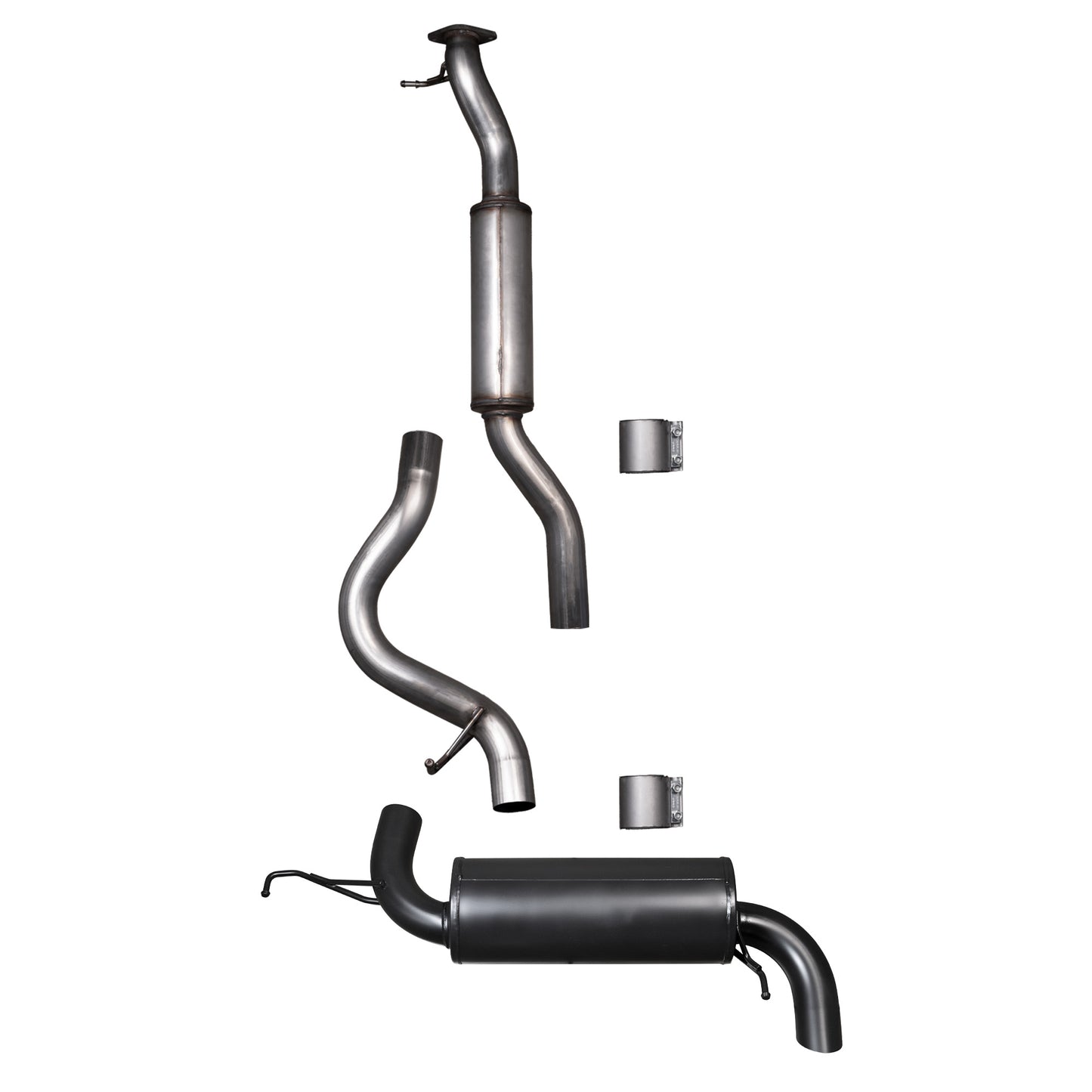 Thermal R&D - 3" Cat-Back Exhaust With Ceramic Coated Muffler - 2021+ Bronco 2.7L