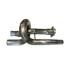SPD Performance - Trombone Equal Length Resonator Delete, 2021-2025 Ford 3.5L Raptor & 5.2L Raptor R