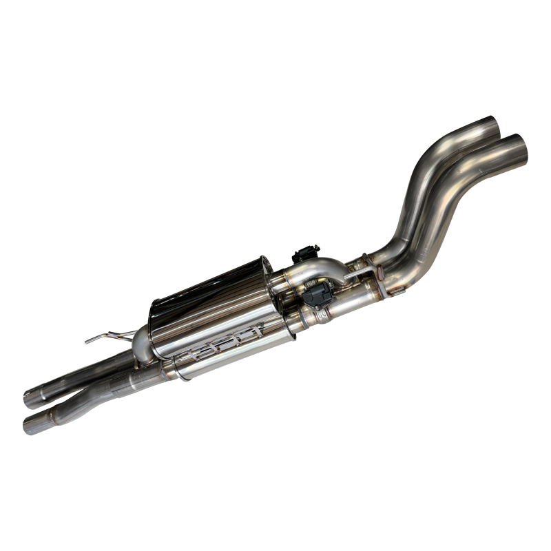 2021 - 2026 Ford 3.5L Gen3 Raptor and Raptor R Valved HX Series Muffler Upgrade (Resonator Replacement: SPD Equal Length Trombone)