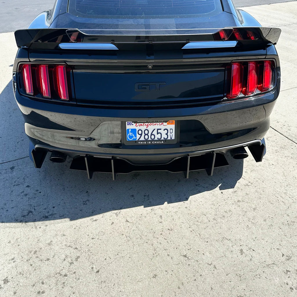 ZL1 Addons - Stealth Diffuser - 2015-2017 Mustang GT/EcoBoost Premium