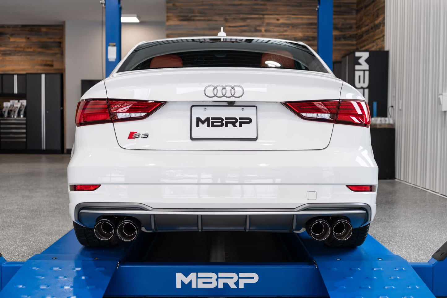 MBRP S46013CF - ARMOR PRO Cat-Back Stainless Exhaust System