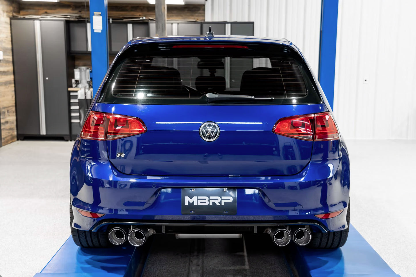 MBRP - ARMOR PRO Cat-Back Stainless Exhaust System - Carbon Fiber Tips