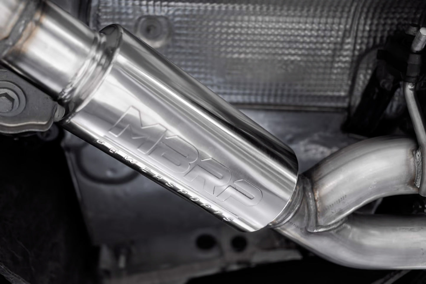 MBRP S4607304 - ARMOR PRO Resonator-Back Stainless Exhaust System